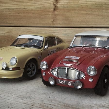 Classic diecast model cars